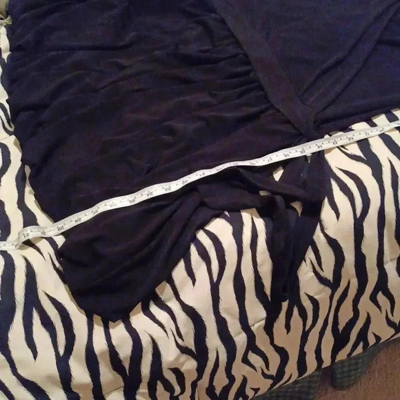 💙🌹Retro style dress with low waiste line and bow belt - Picture 12 of 17